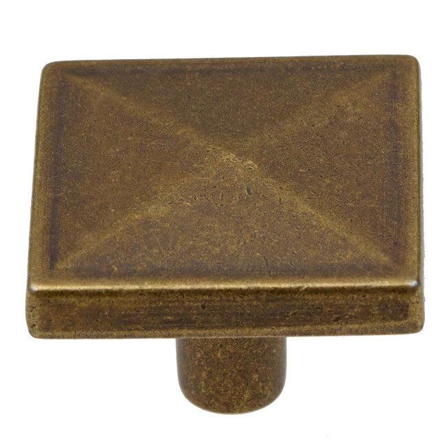 1 1/4" (32mm) Classic Square Pyramid Cabinet Knob