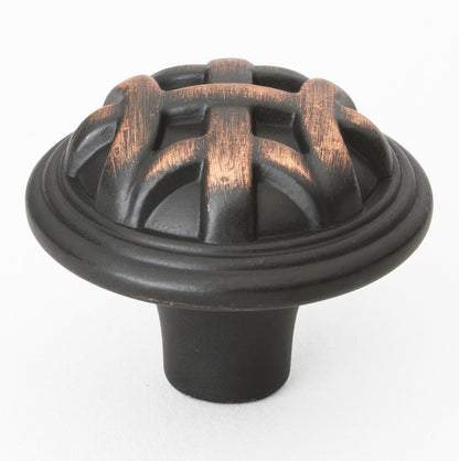 1 1/4" (32mm) Round Braided Cabinet Knob