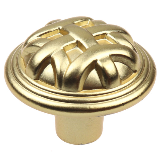 1 1/4" (32mm) Round Braided Cabinet Knob