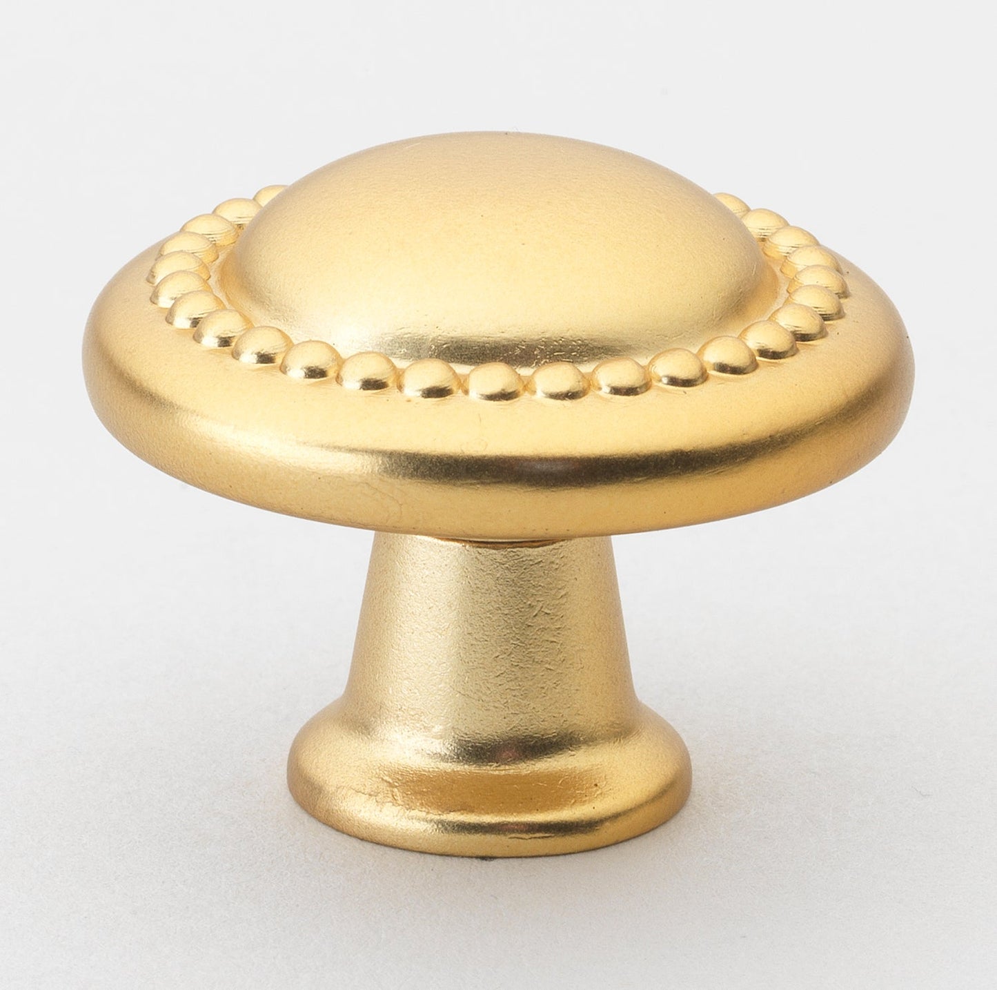 1 1/4" (32mm) Transitional Round Beaded Cabinet Knob