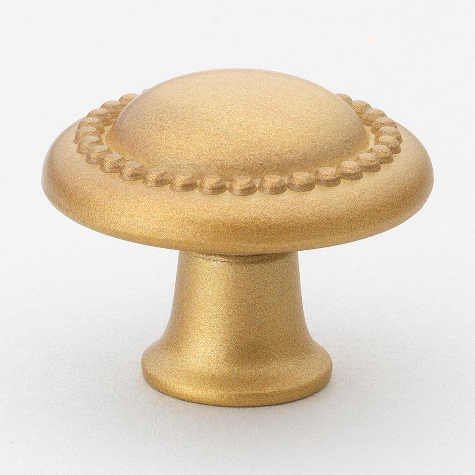 1 1/4" (32mm) Transitional Round Beaded Cabinet Knob