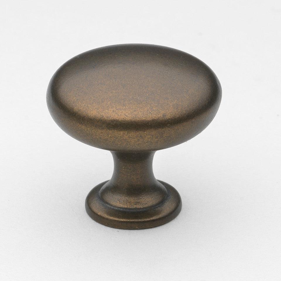 1 1/8" (28.5mm) Classic Round Solid Cabinet Knob