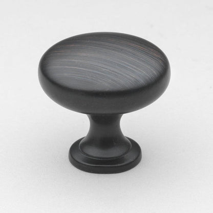 1 1/8" (28.5mm) Classic Round Solid Cabinet Knob