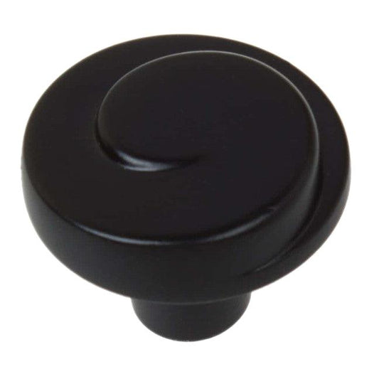 1 1/8" (28.5mm) Classic Swirl Wave Cabinet Knob