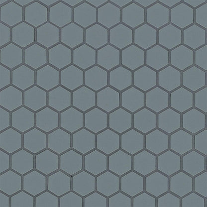 MSI Cielo Azul Hexagon (1.5" pieces) 10.5" x 10.5" Polished Porcelain Mosaic Tile