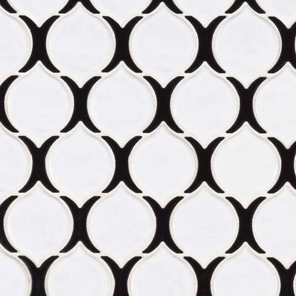 MSI Teardrop Tuxe 11.5" x 11.75" Polished Porcelain Mosaic Tile