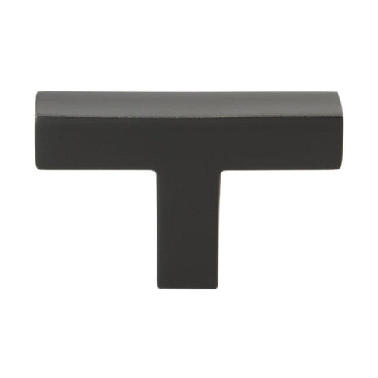 2" (51mm) Solid Square Cabinet T-Knob