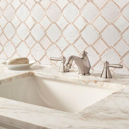 MSI Marbella Lynx 12" x 12" Polished Marble Mosaic Tile