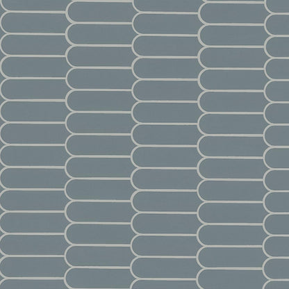 MSI Cielo Azul Scallop 12" x 12" Polished Porcelain Mosaic Tile