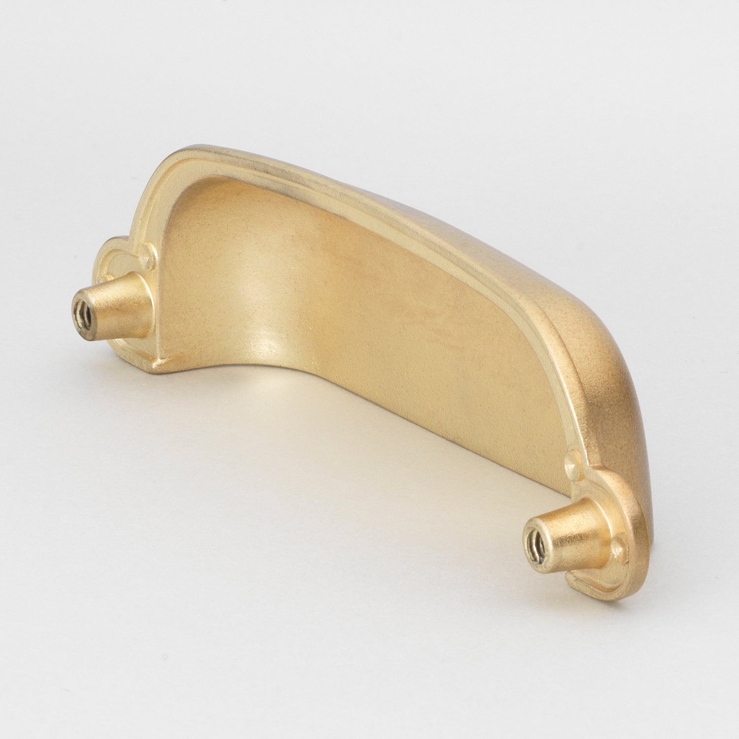 3 1/2" (89mm) Center to Center Classic Satin Gold Bin Pull Cabinet Handle