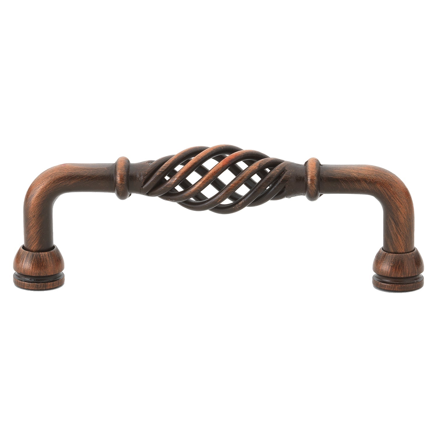 3 3/4" (96mm) Center to Center Classic Twisted Birdcage Pull Cabinet Handle