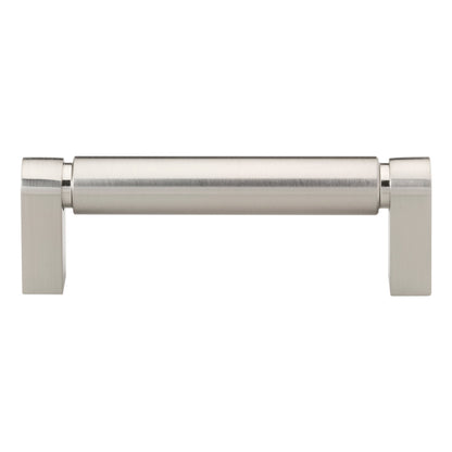 3 3/4" (96mm) Center to Center Smooth Bar Pull Cabinet Handle