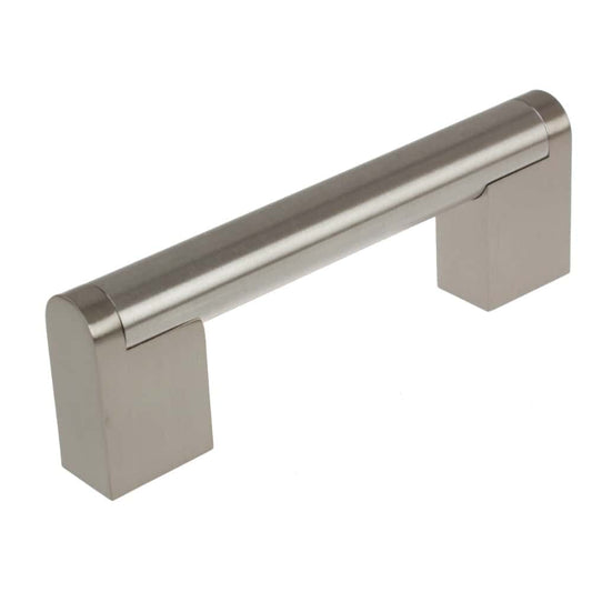 3 3/4" (96mm) Center to Center Stainless Steel Round Cross Bar Pull Cabinet Handle