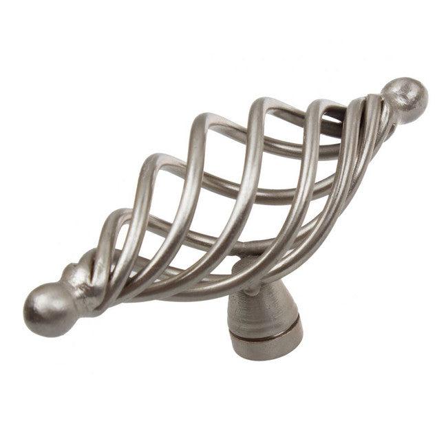 3 3/8" (86mm) Classic Oval Twisted Birdcage Cabinet Knob