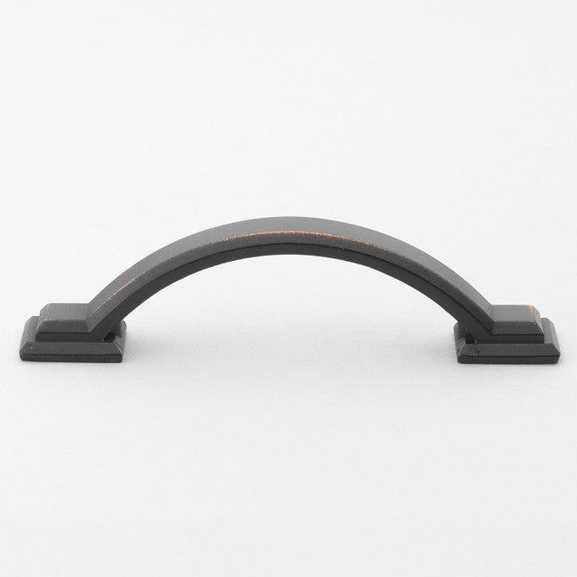 3" (76mm) Center to Center Arched Square Pull Cabinet Handle