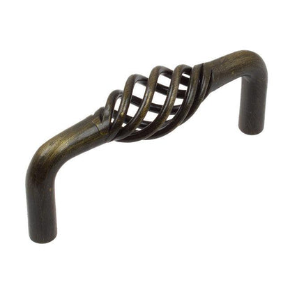 3" (76mm) Center to Center Twisted Birdcage Pull Cabinet Handle