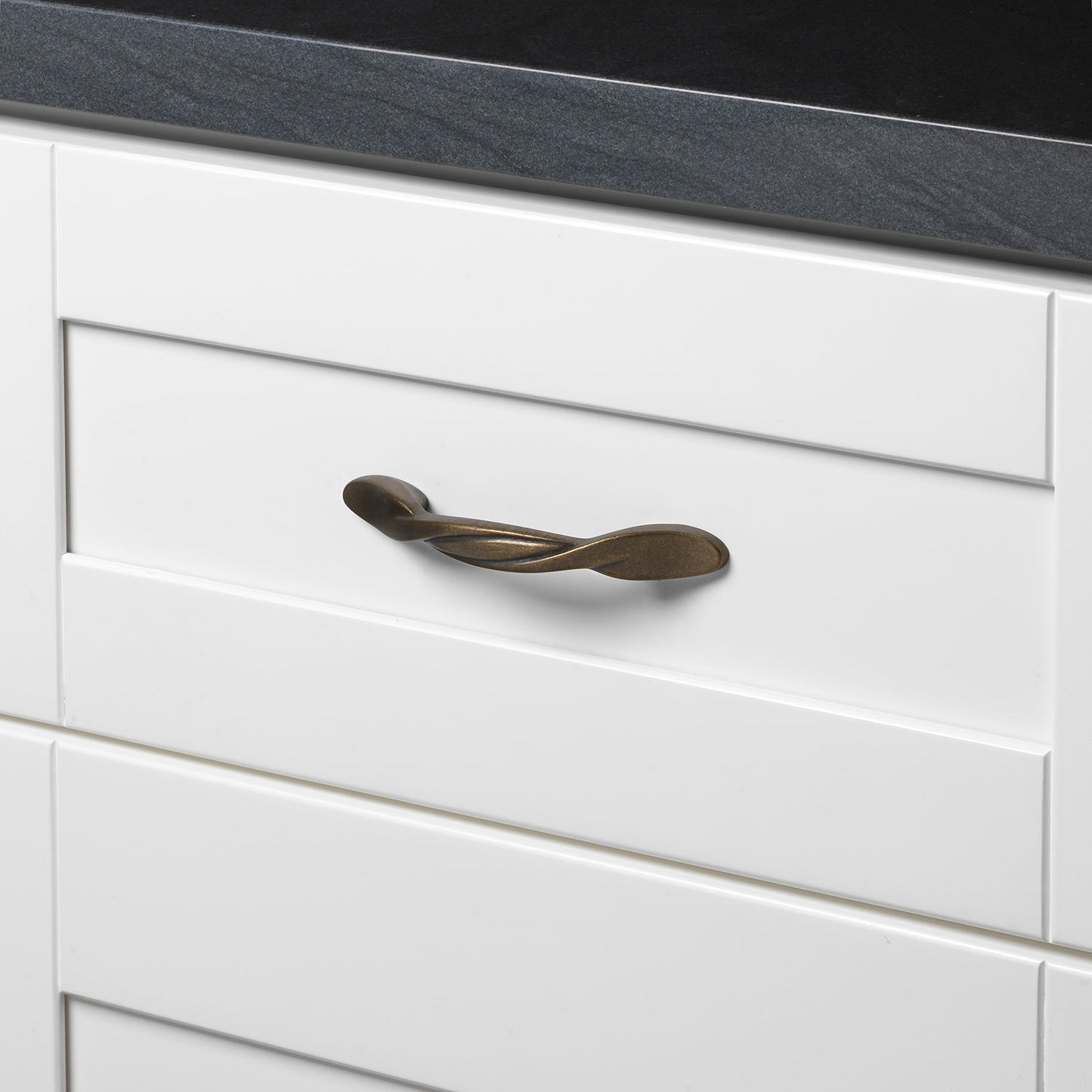 3" (76mm) Center to Center Twisted Pull Cabinet Handle