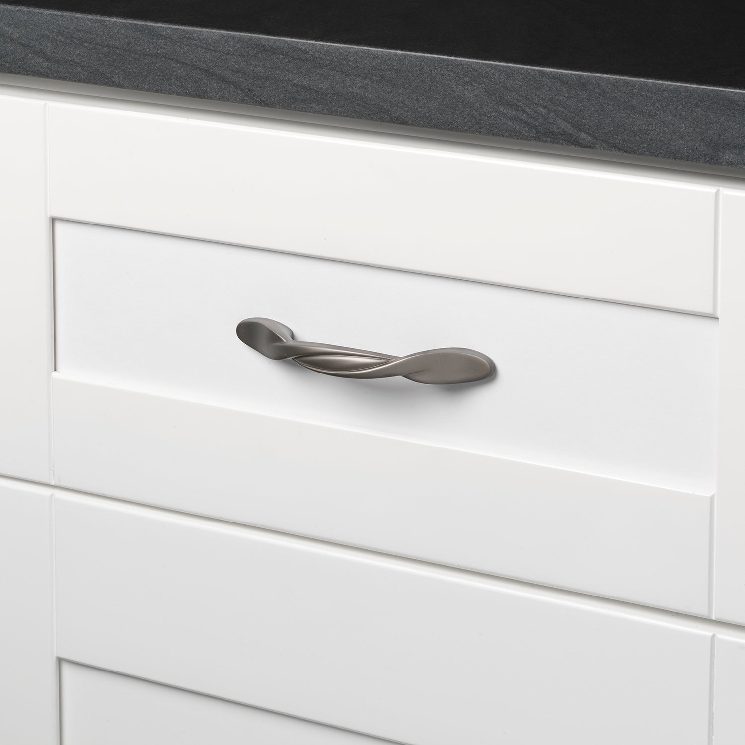 3" (76mm) Center to Center Twisted Pull Cabinet Handle