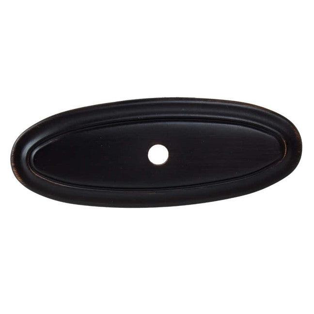 3" (76mm) Classic Thin Oblong Cabinet Hardware Backplate