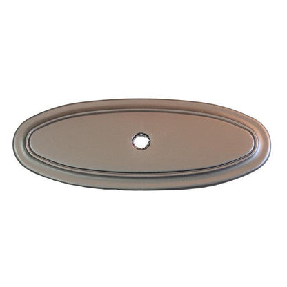 3" (76mm) Classic Thin Oblong Cabinet Hardware Backplate