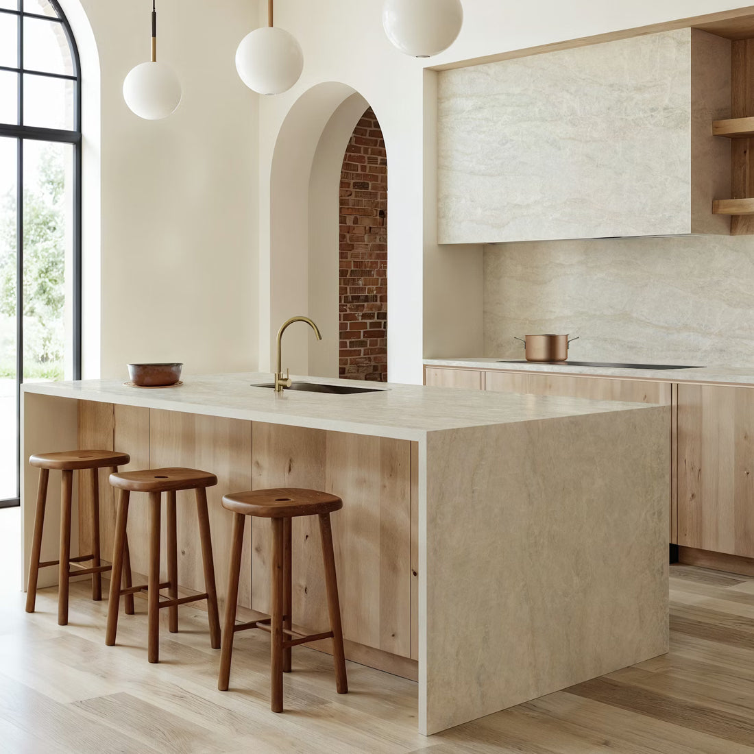 Cosentino Dekton Natural Collection Nara Matte 130" x 64" Dekton Slab