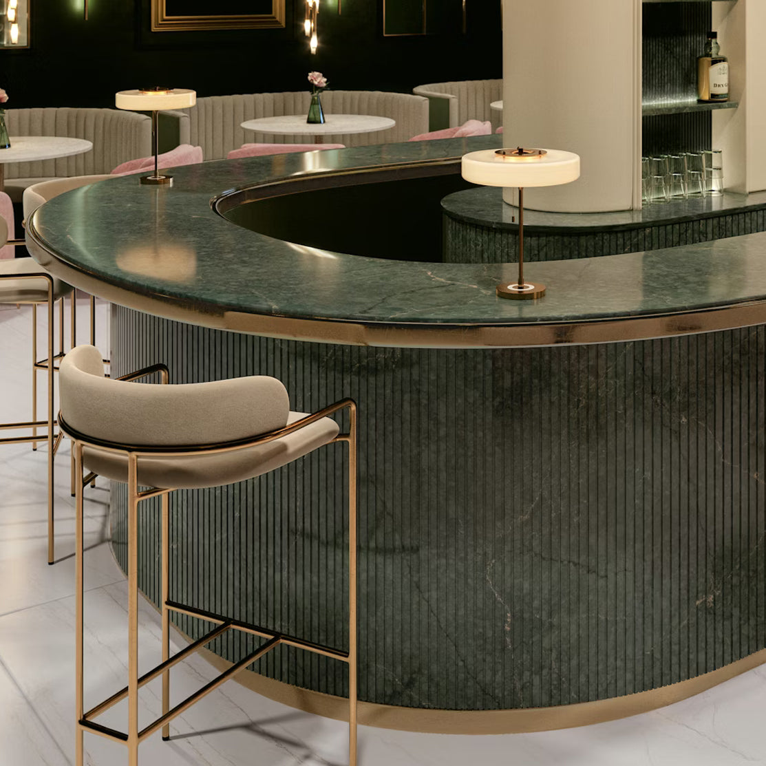 Cosentino Silestone Le Chic Collection Jardin Emerald 128" x 62" Polished Quartz Slab