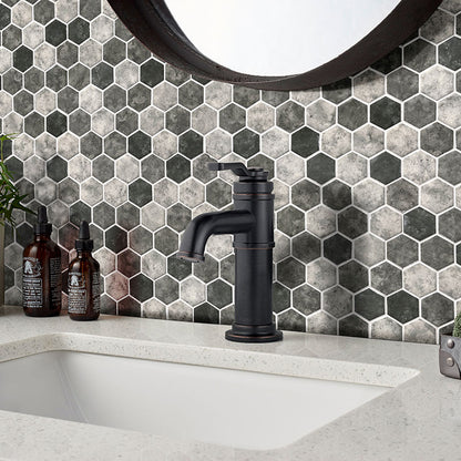 MSI Urban Tapestry Hexagon (2" Pieces) 11.75" x 12" Matte Recycled Glass Mosaic Tile