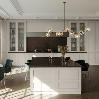 Cosentino Silestone Le Chic Collection Château Brown 128" x 62" Polished Quartz Slab