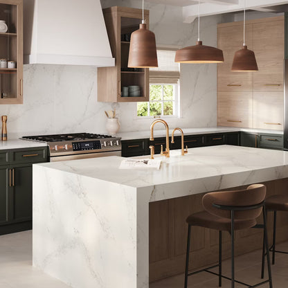 Cosentino Silestone Suma Collection Bronze Rivers 128" x 62" Polished Quartz Slab