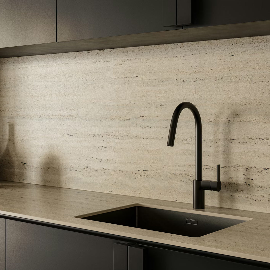 Cosentino Dekton Pietra Collection Nebu Matte 126" x 56" Dekton Slab