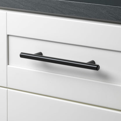 5 1/16" (128mm) Center to Center Solid Steel Bar Pull Cabinet Handle