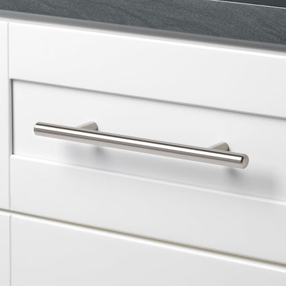 5 1/16" (128mm) Center to Center Solid Steel Bar Pull Cabinet Handle