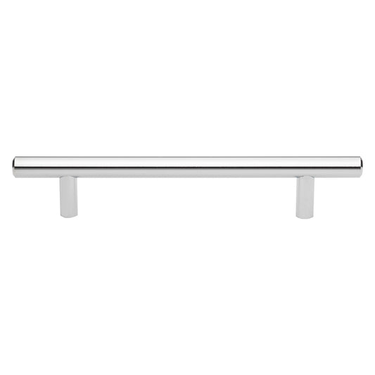 5 1/16" (128mm) Center to Center Solid Steel Bar Pull Cabinet Handle