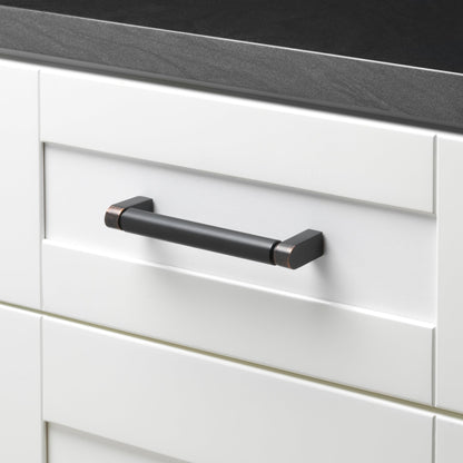 6 1/4" (160mm) Center to Center Smooth Bar Pull Cabinet Handle