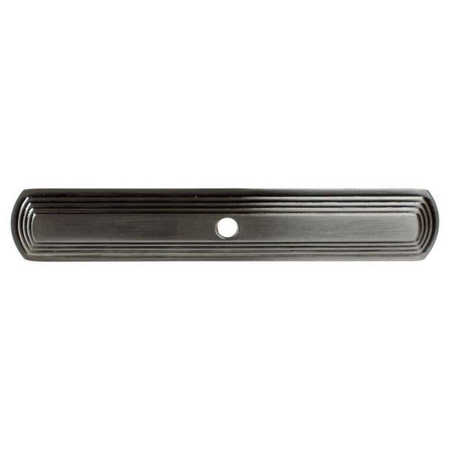 6" (152.5mm) Narrow Rounded Rectangle Cabinet Hardware Backplate