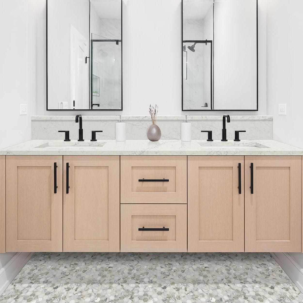 MSI Coronado Hexagon (2" Pieces) 11.25" x 11.25" Honed Marble Mosaic Tile