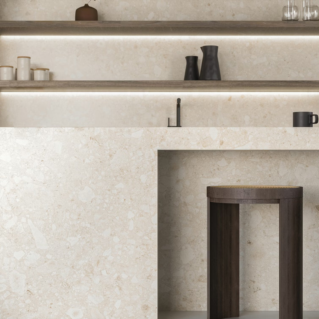 Cosentino Dekton Pietra Collection Ava Matte 126" x 56" Dekton Slab