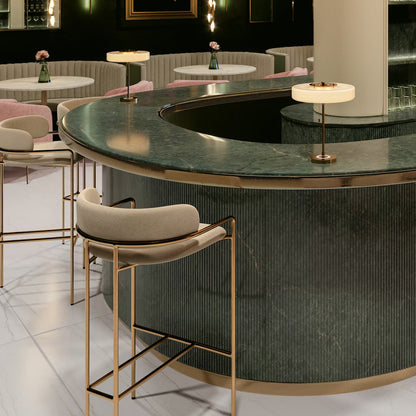 Cosentino Silestone Le Chic Collection Jardin Emerald 128" x 62" Polished Quartz Slab