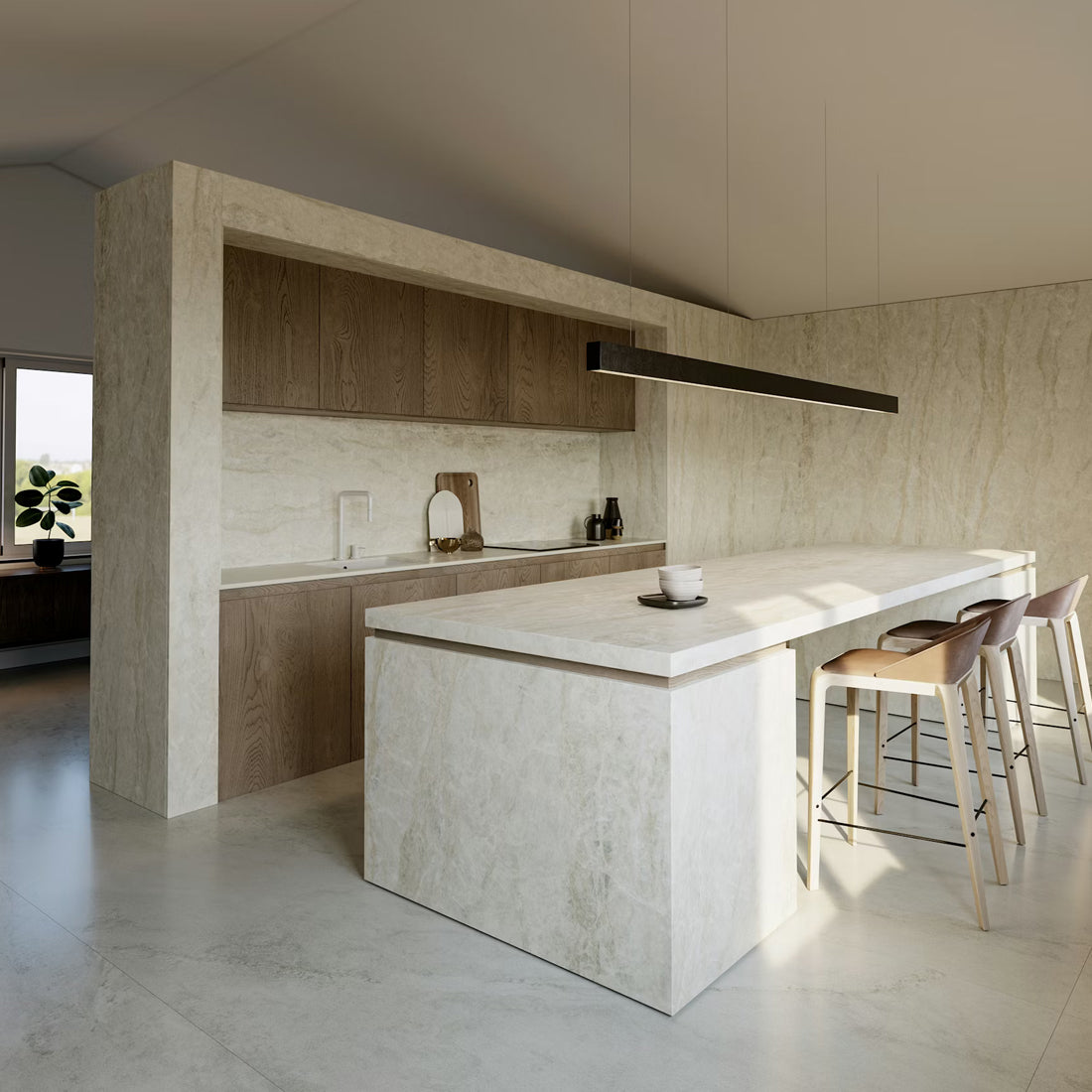 Cosentino Dekton Natural Collection Nara Matte 130" x 64" Dekton Slab