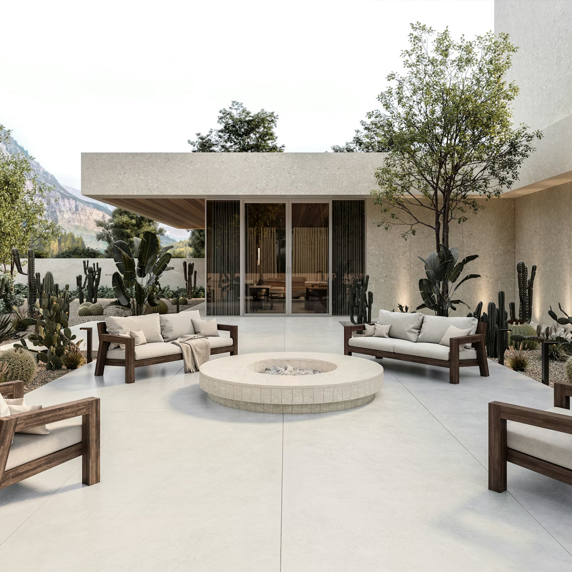 Cosentino Dekton Pietra Collection Ava Matte 126" x 56" Dekton Slab