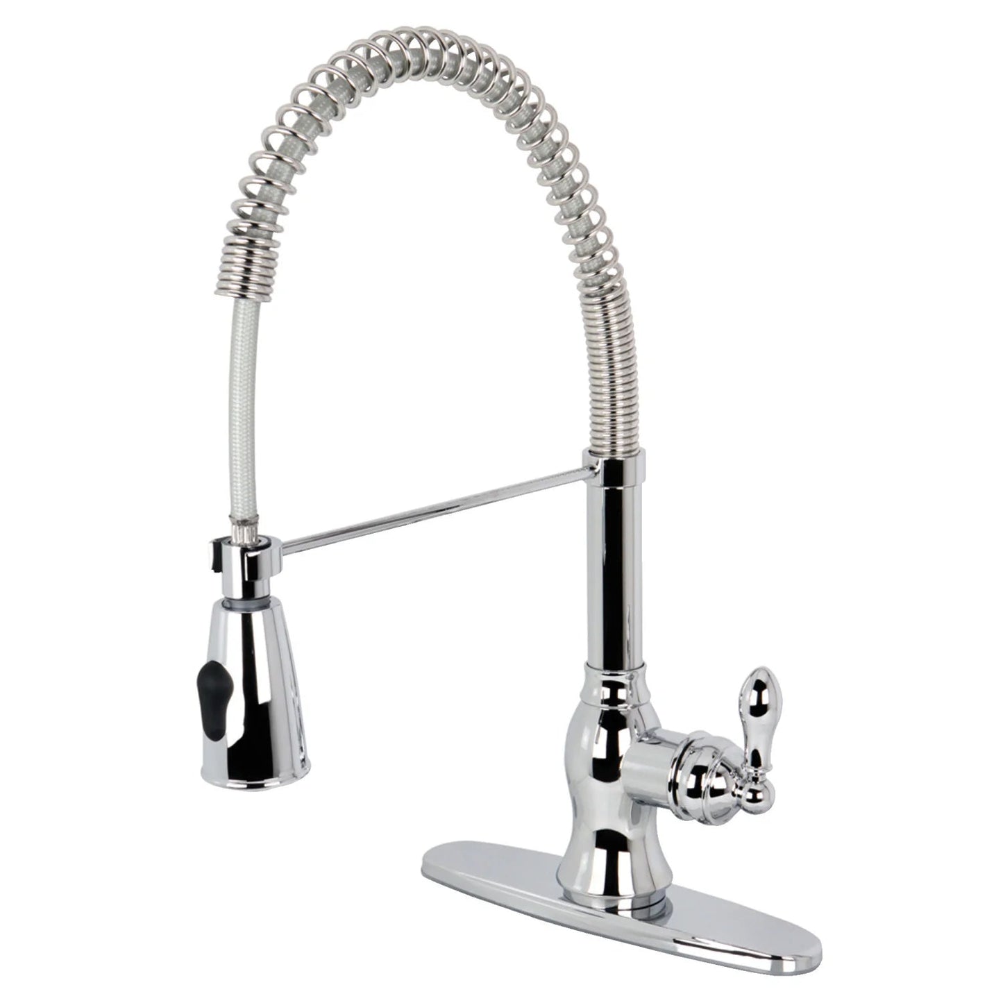 American Classic H Single-Handle 1-Hole/3-Hole Deck Mount Pre-Rinse Kitchen Faucet