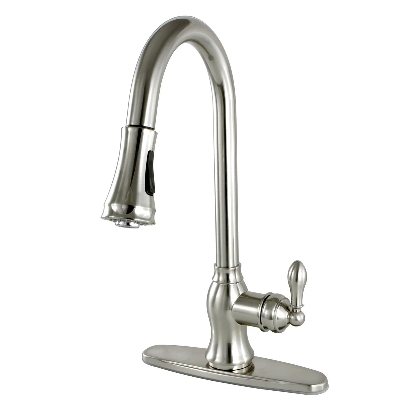 American Classic I Single-Handle 1-Hole/3-Hole Deck Mount Pull-Down Sprayer Kitchen Faucet