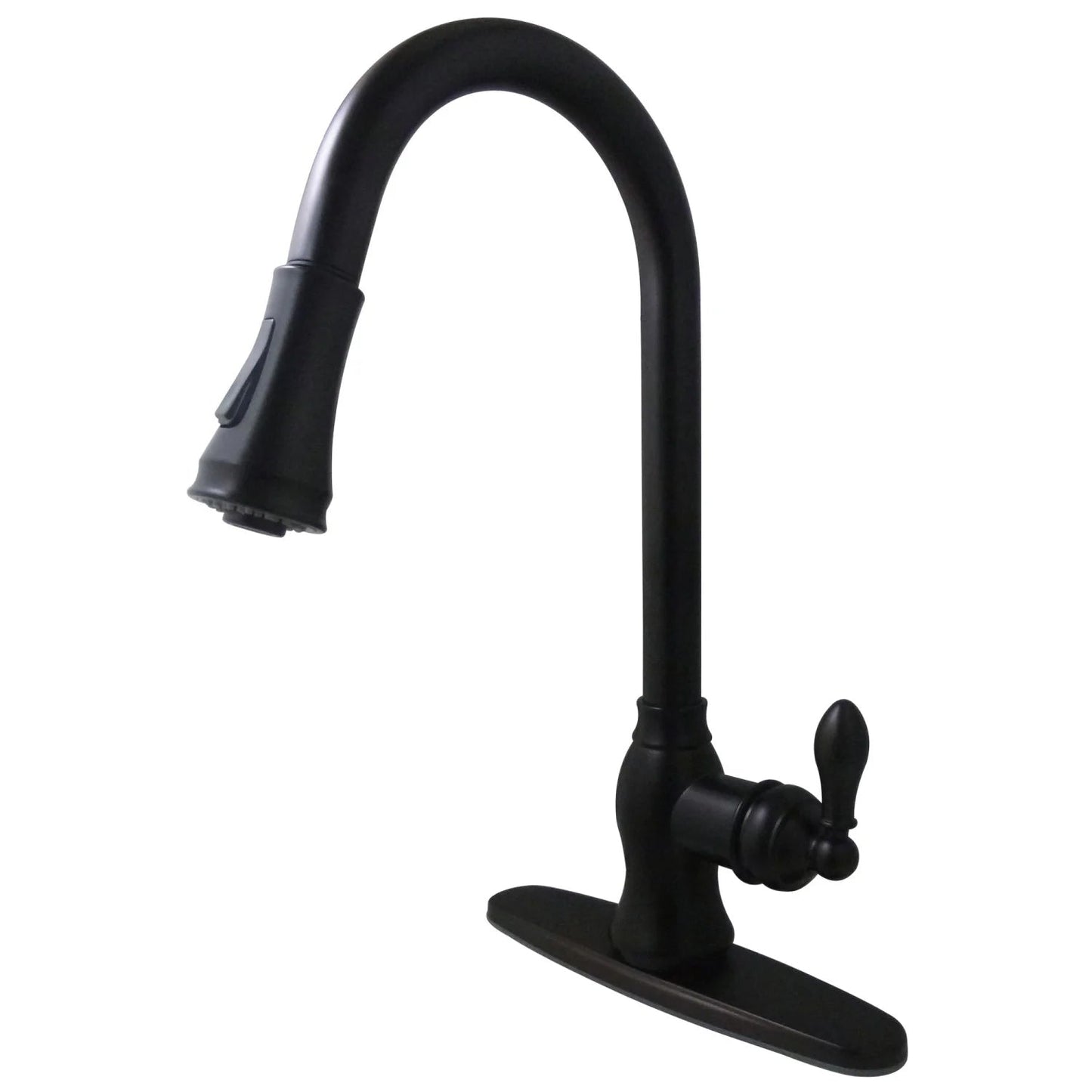 American Classic I Single-Handle 1-Hole/3-Hole Deck Mount Pull-Down Sprayer Kitchen Faucet