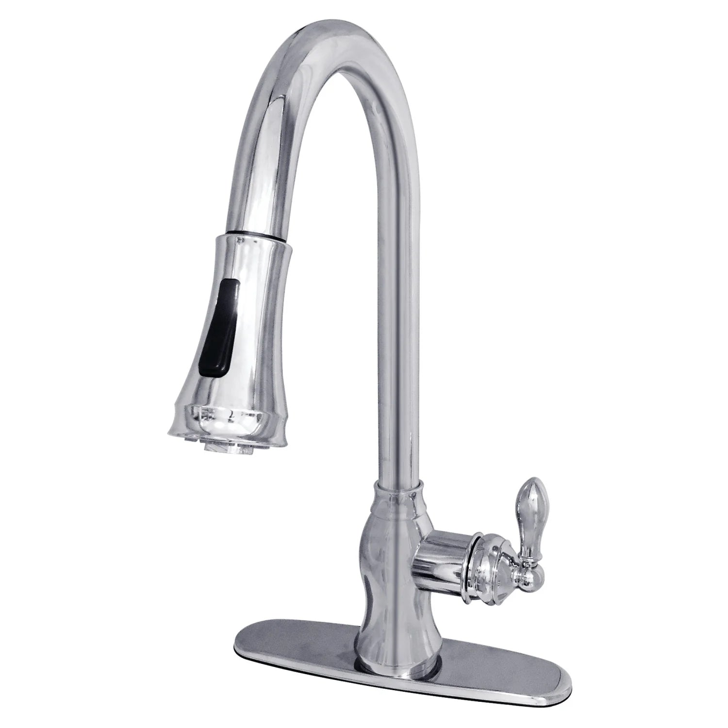 American Classic I Single-Handle 1-Hole/3-Hole Deck Mount Pull-Down Sprayer Kitchen Faucet