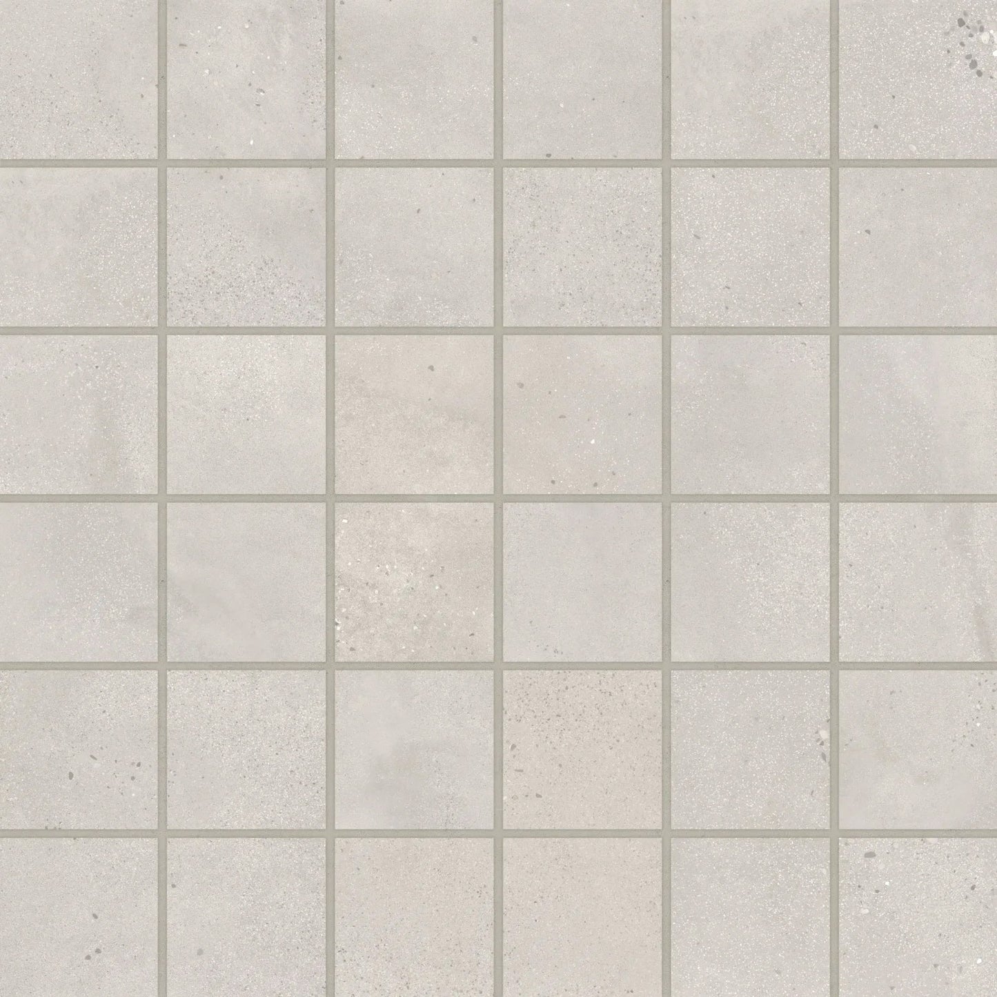 Bedrosians Area 51 Collection Clay (2" x 2" Pieces) 12" x 12" Matte Porcelain Mosaic Tile