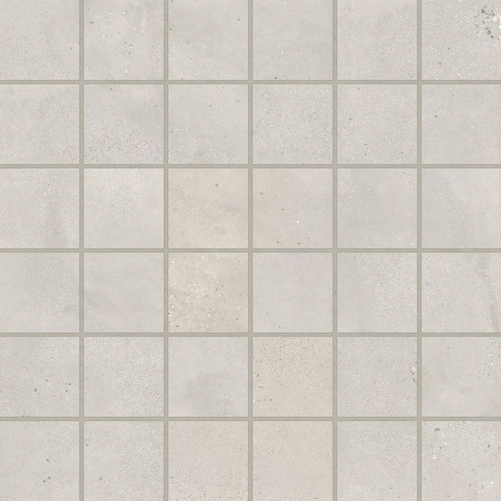 Bedrosians Area 51 Collection Clay (2" x 2" Pieces) 12" x 12" Matte Porcelain Mosaic Tile