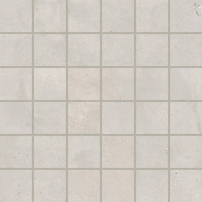 Bedrosians Area 51 Collection Clay (2" x 2" Pieces) 12" x 12" Matte Porcelain Mosaic Tile