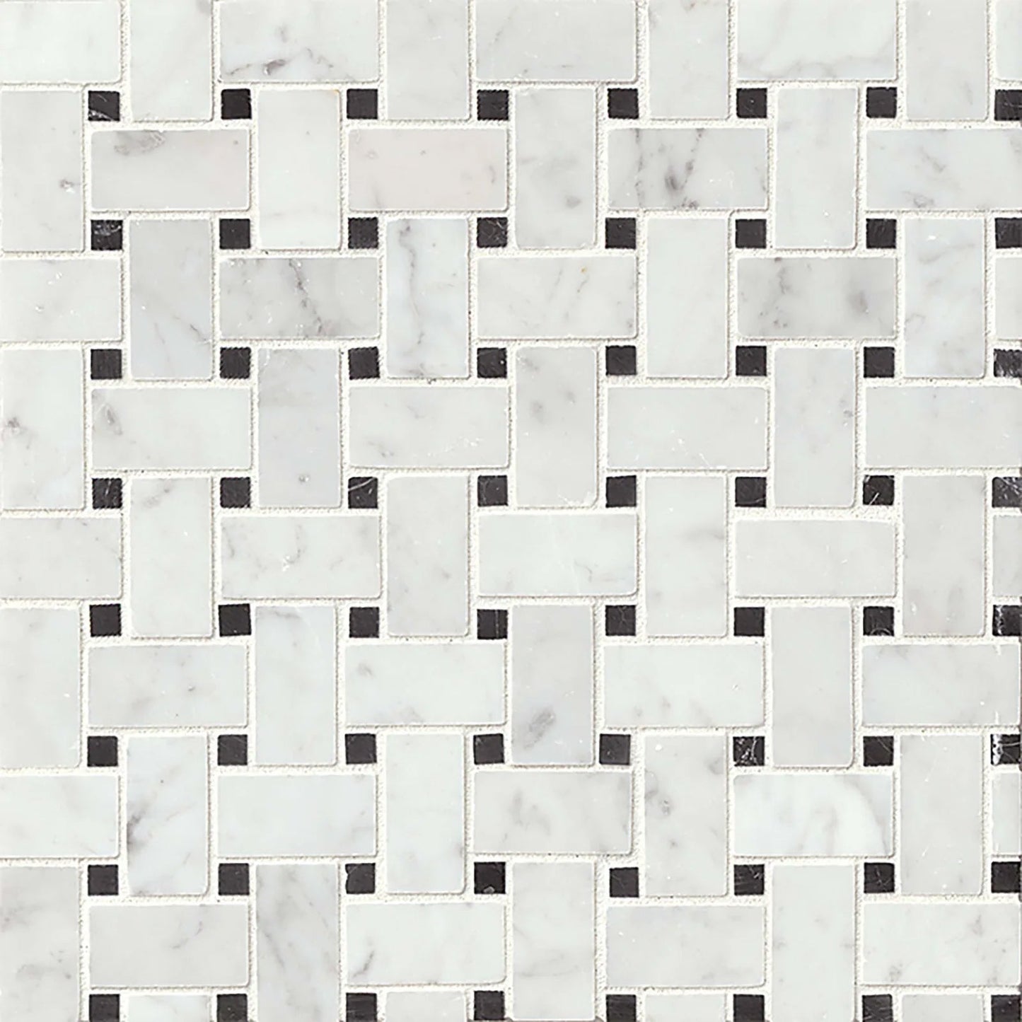 Bedrosians Aurora 12" x 12" Marble Mosaic Tile