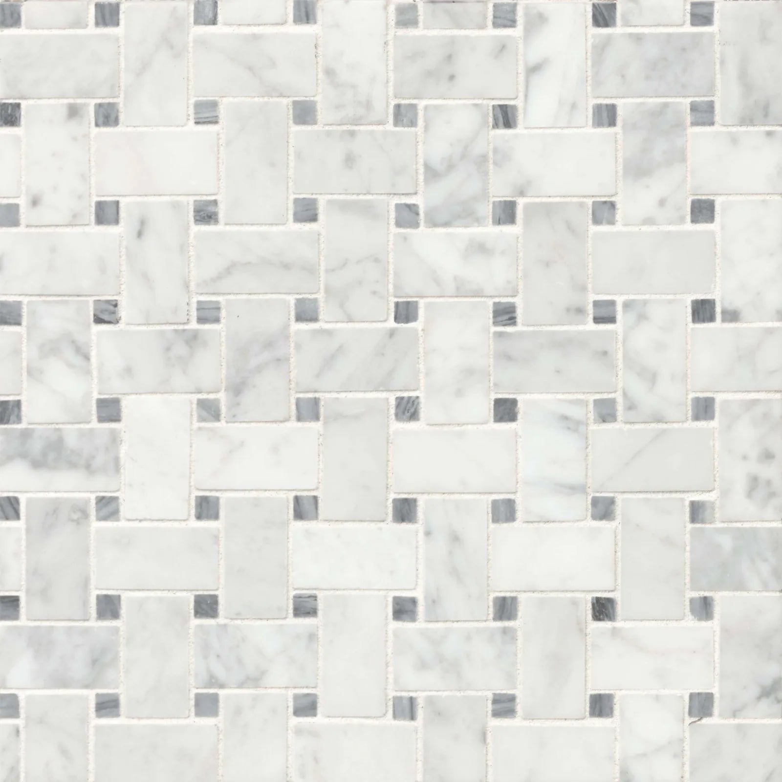 Bedrosians Essex 12" x 12" Marble Mosaic Tile