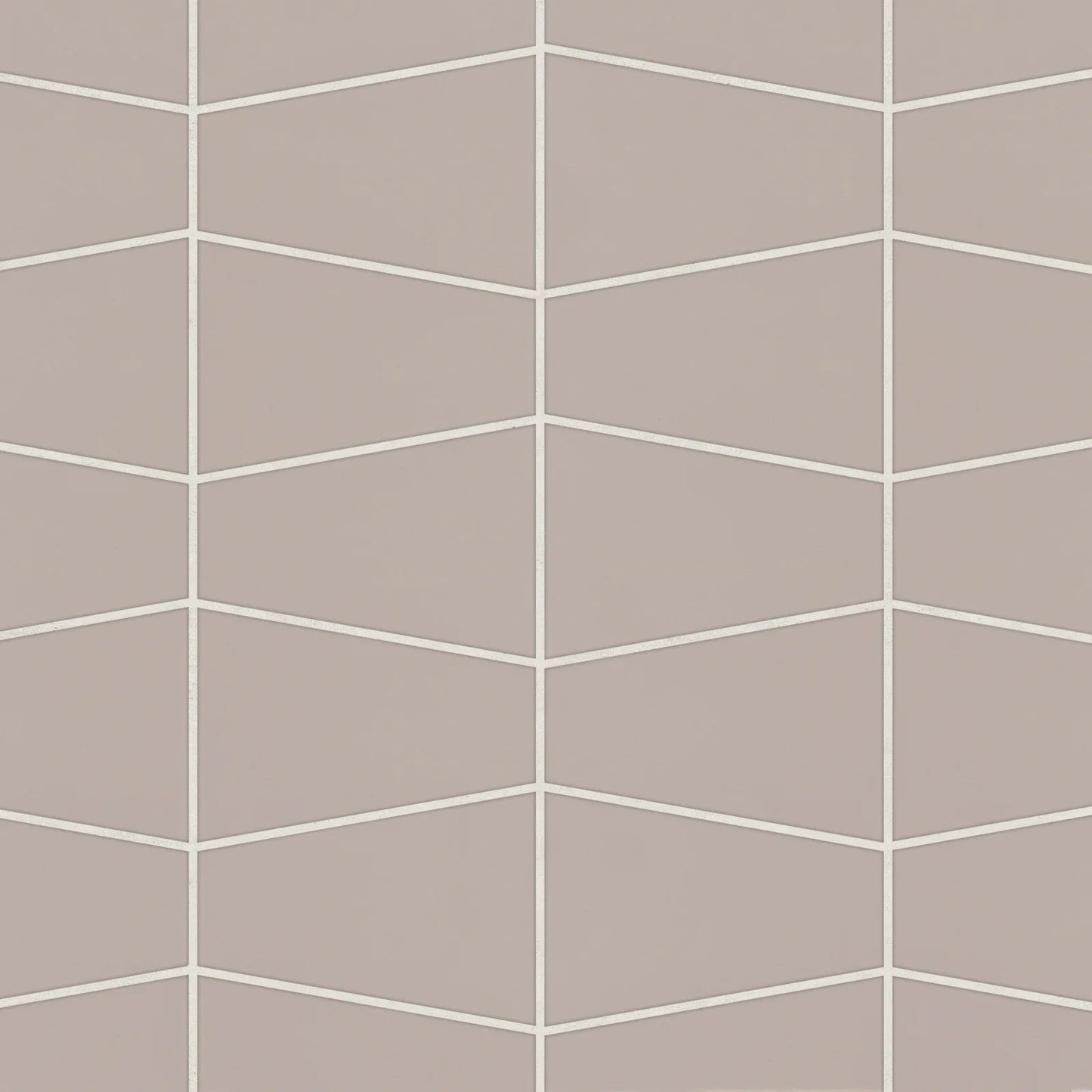 Bedrosians Marin Collection Coastal Cliff Trapezoid 8.25" x 13" Matte Porcelain Mosaic Tile